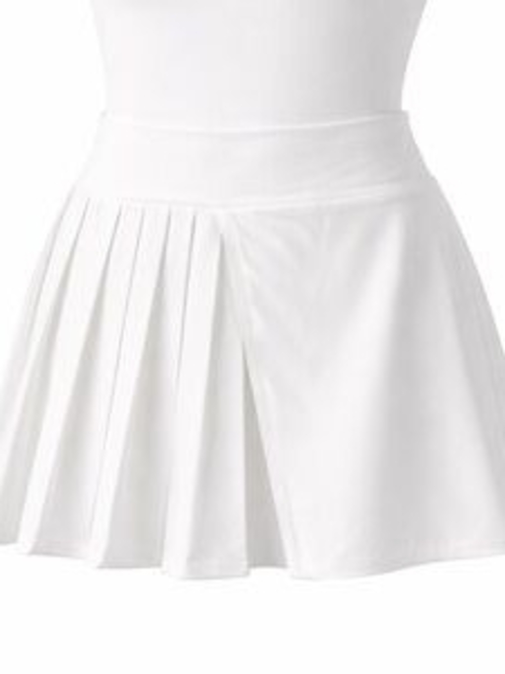 Lolë White Pleated Tennis Skort Athletic Golf Skirt Women's XL